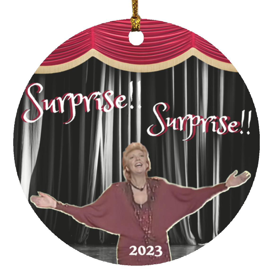 Surprise Circle Ornament